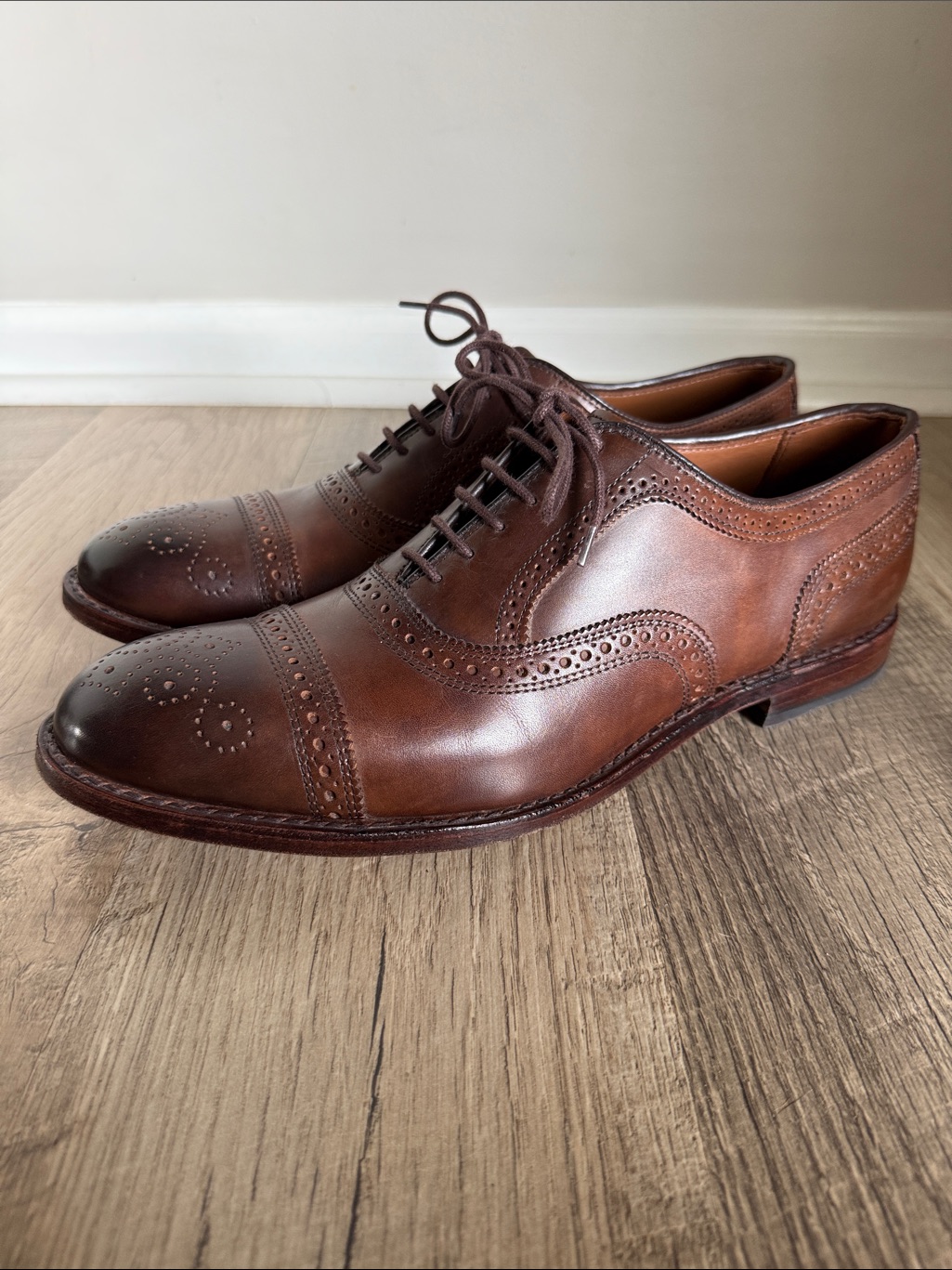 Allen Edmonds | Strand Cap-Toe Oxford Dress Shoe, Mahogany Leather, 11 D